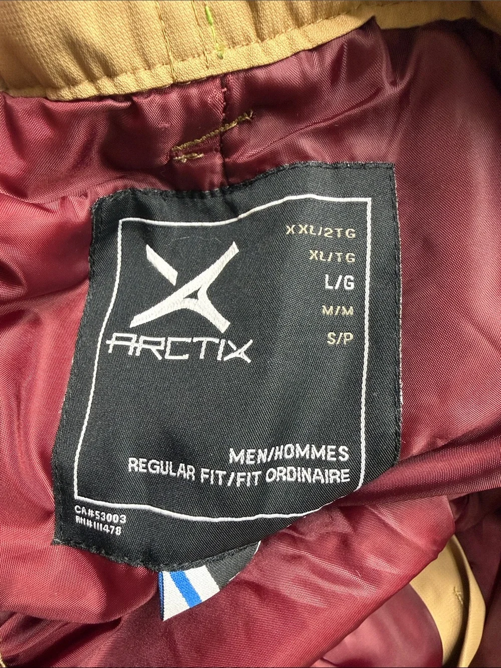 Arctix Khaki Cargo Pants